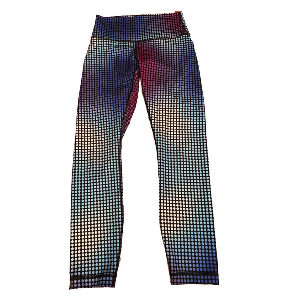 Lululemon Legging 4 22" Inseam Wunder Under Pant III Cosmic Dots High Rise
